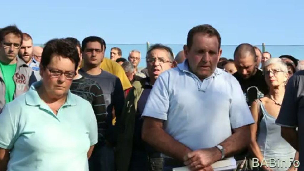 Mendionde : 300 personnes en soutien aux "expulsés de Kamardea"