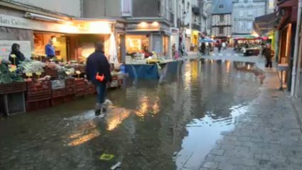 La mer déborde à Vannes