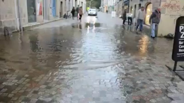 Inondations à Quimper