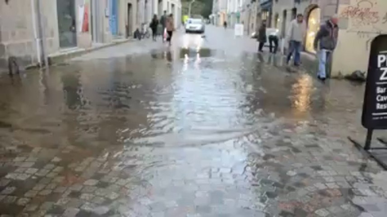 Inondations à Quimper
