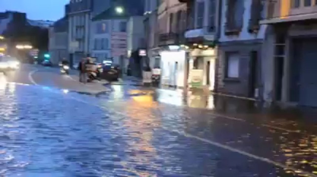 Inondations à Quimper