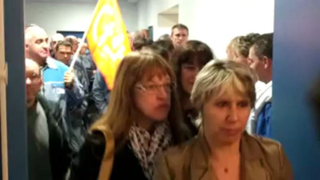 Débrayage à l'hôpital de Morlaix