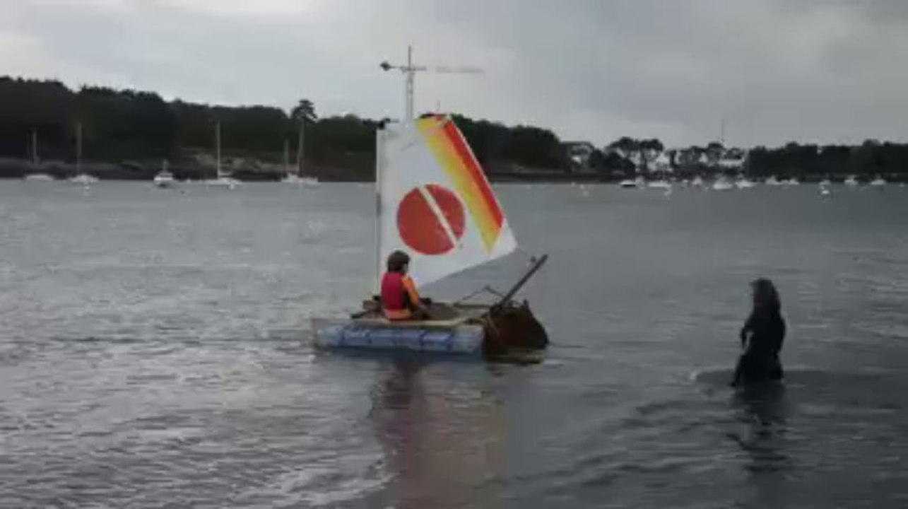 Le Polvic, bateau 100% récup'