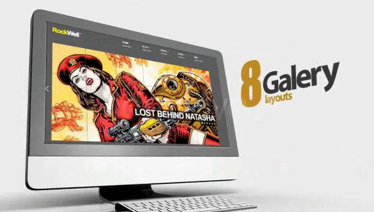 WP Theme Presentation - After Effects Template