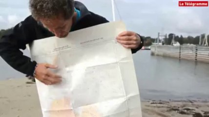 Vendée Globe. Michel Desjoyeaux présente une curieuse carte