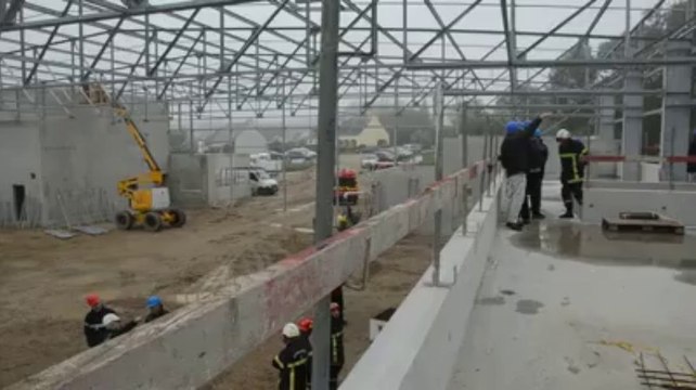 Châteaulin. Le centre de secours prend forme