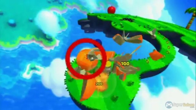 Soluce Sonic Lost World - Tropical Coast Zone 2 : 5 anneaux rouges / star red rings