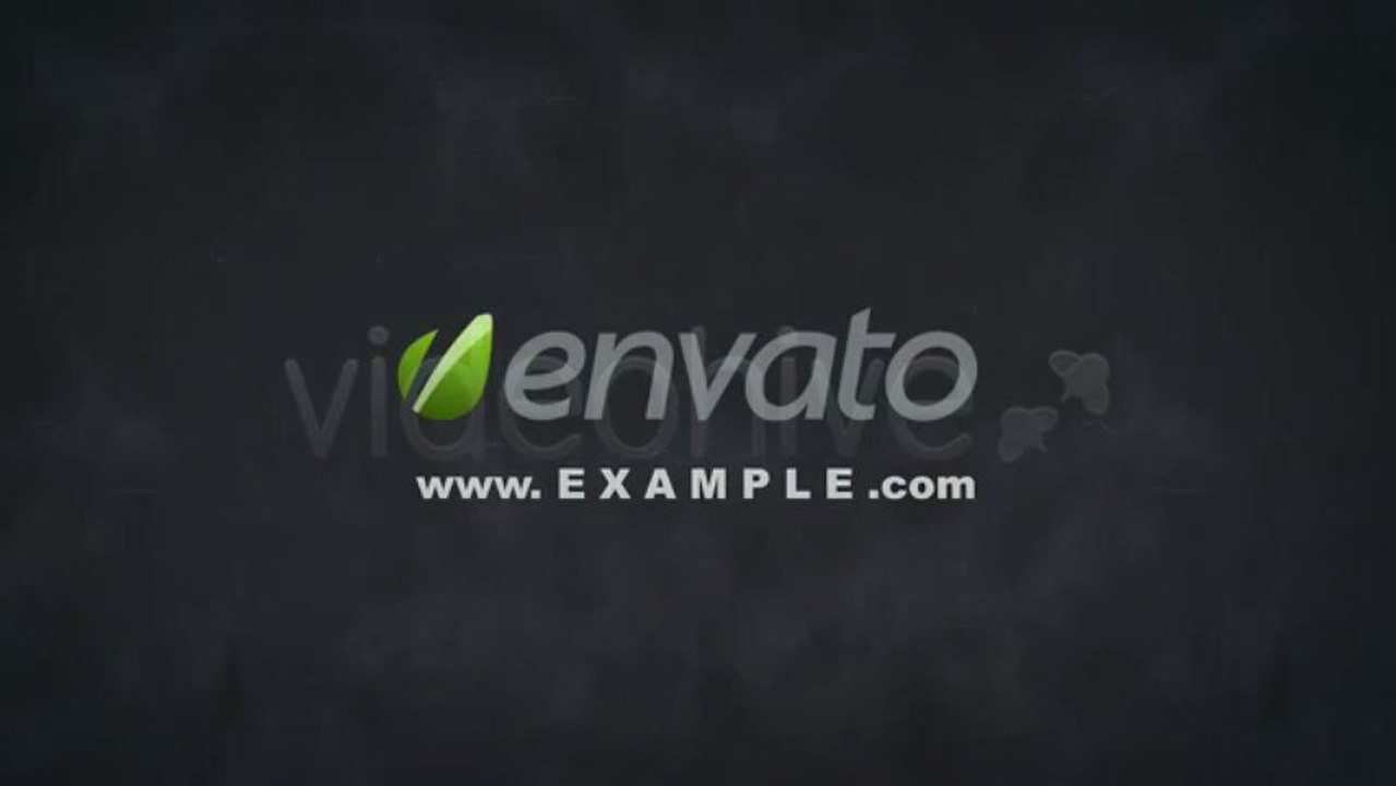 Chalkboard Profile - After Effects Template