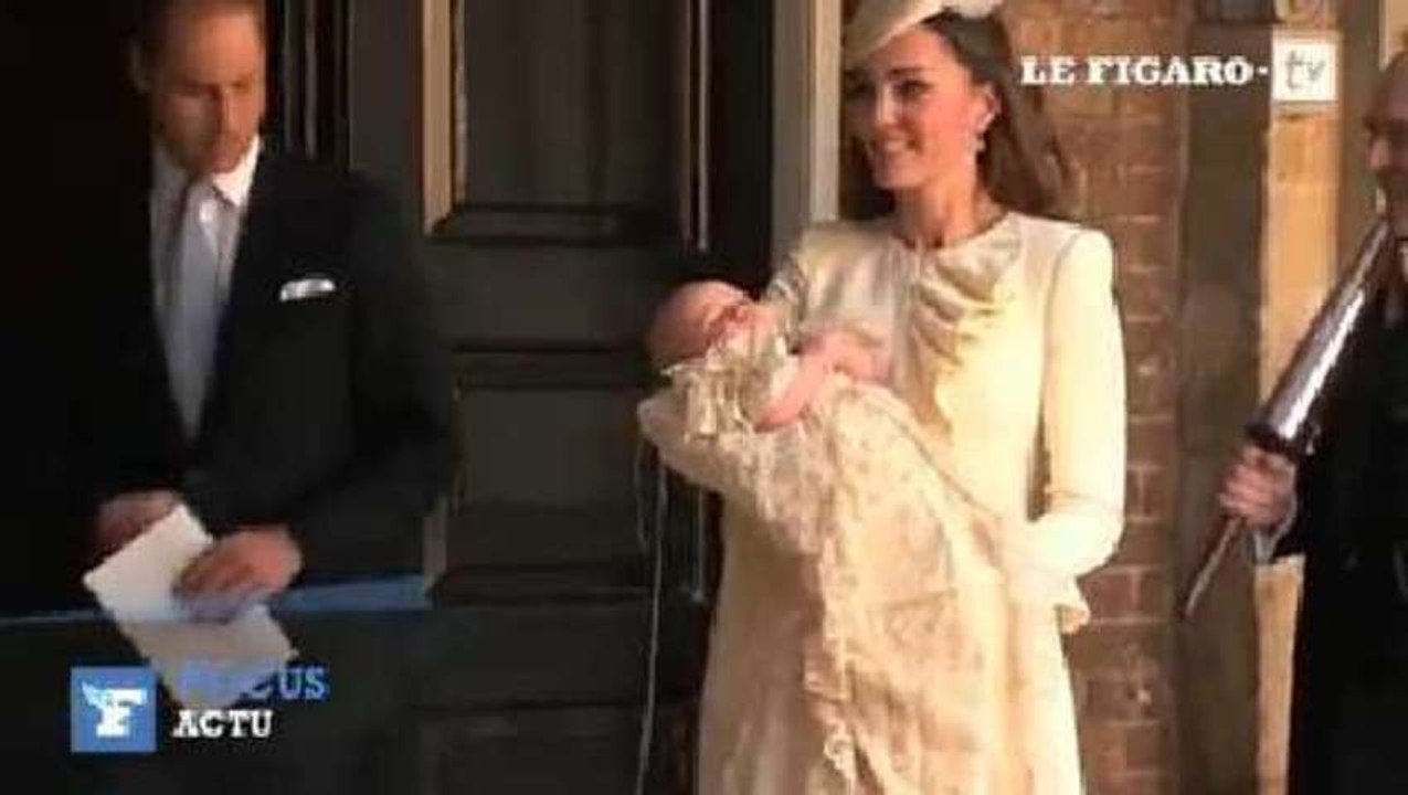 George : les images fortes du baptême