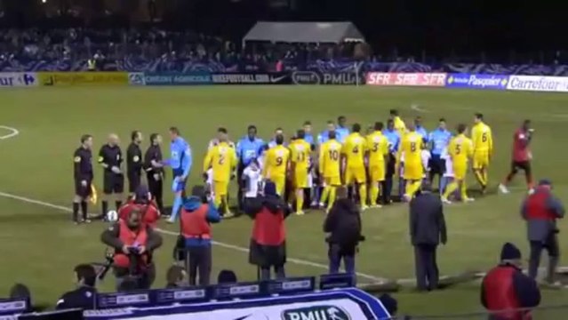 Coupe de France l'AFL (DHR) contre Le Havre (Ligue 2) 1ere mi temps
