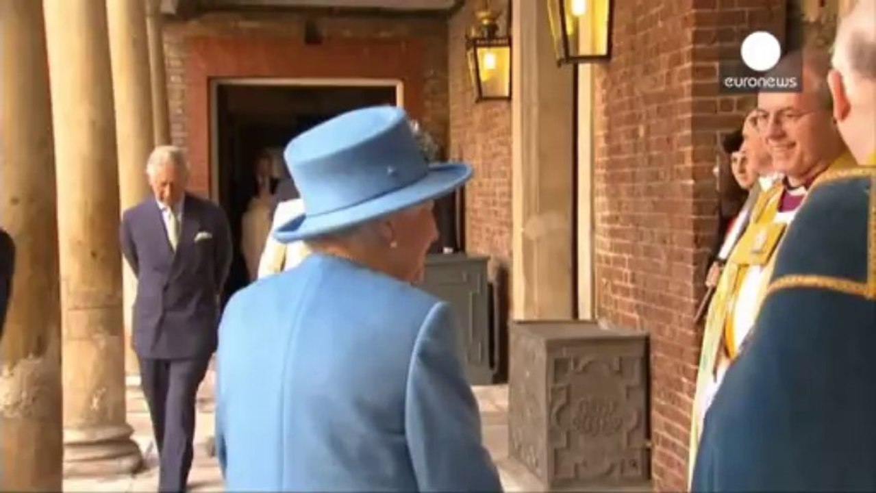 Intimate christening for Britain's future King George