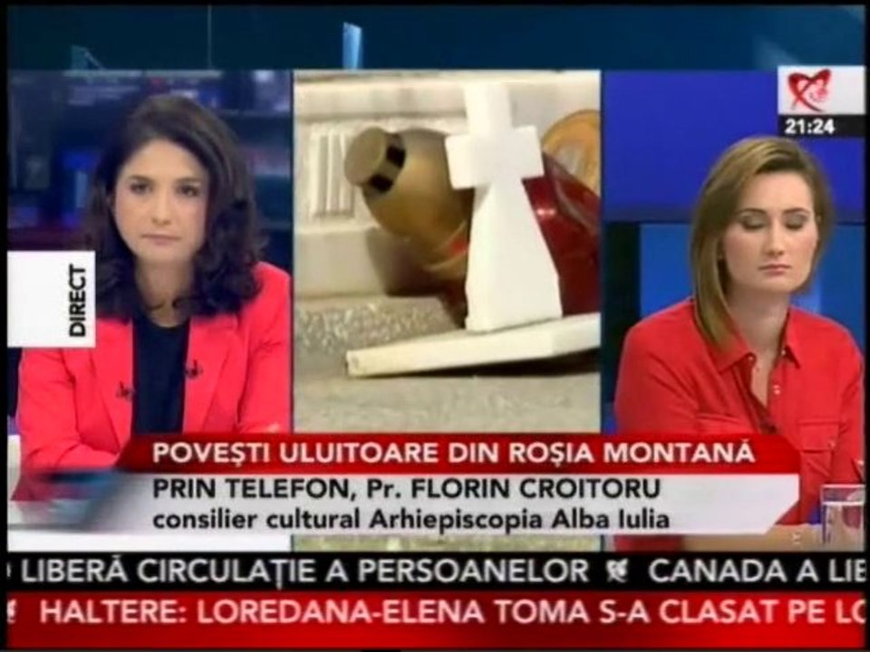 MUTAREA MORTILOR DE LA ROSIA MONTANA si PROSPECTIUNILE pe teren privat in Romania ("Realitatea la Raport", 22 oct. 2013)