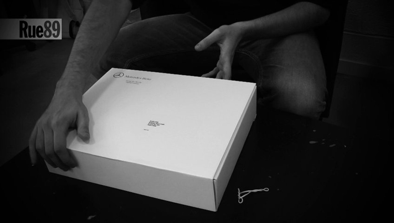 La poubelle de Rue89 trop petite pour le dossier de presse Mercedes