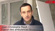 Déménagement des ambulances Bouquerel - Les ambulances quittent le centre-ville