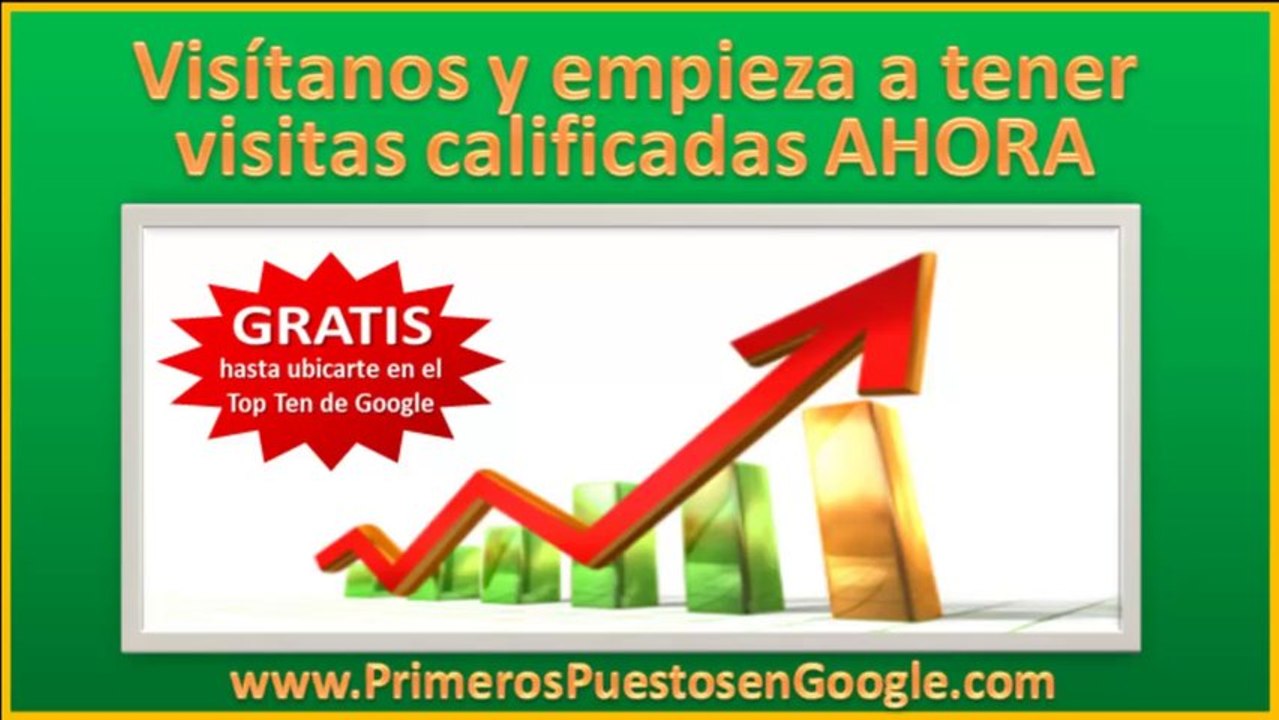 Como Posicionar mi Pagina Web en Google | Mi Pagina Web en Google