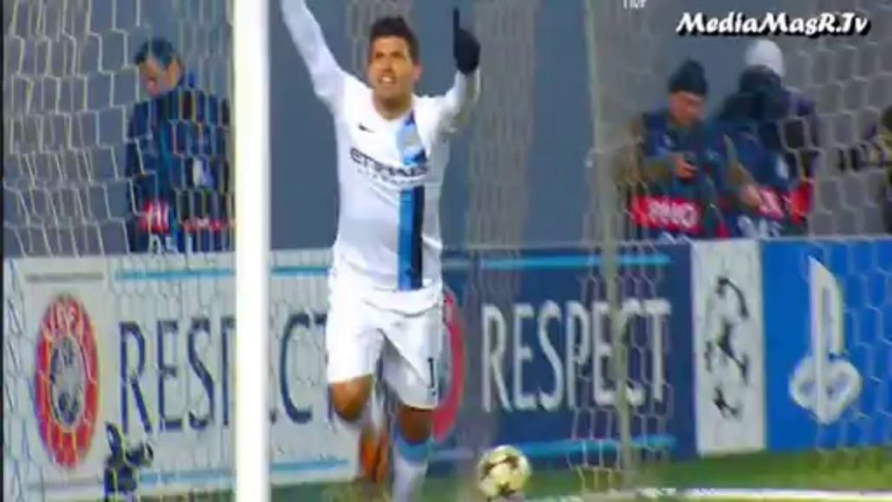 سسكا موسكو 1-2 مانشستر سيتي - دوري أبطال أوروبا - 23/10/2013