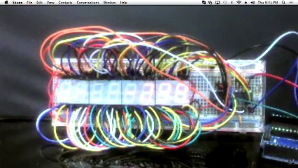 7 Segment Displays With An Arduino - Let's Make It - Episode 22 - Tech-Zen.tv