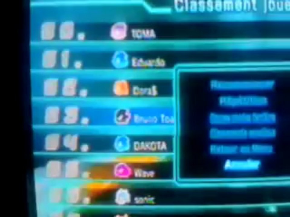 1er contre-la-montre sur Sonic Riders Zéro Gravity