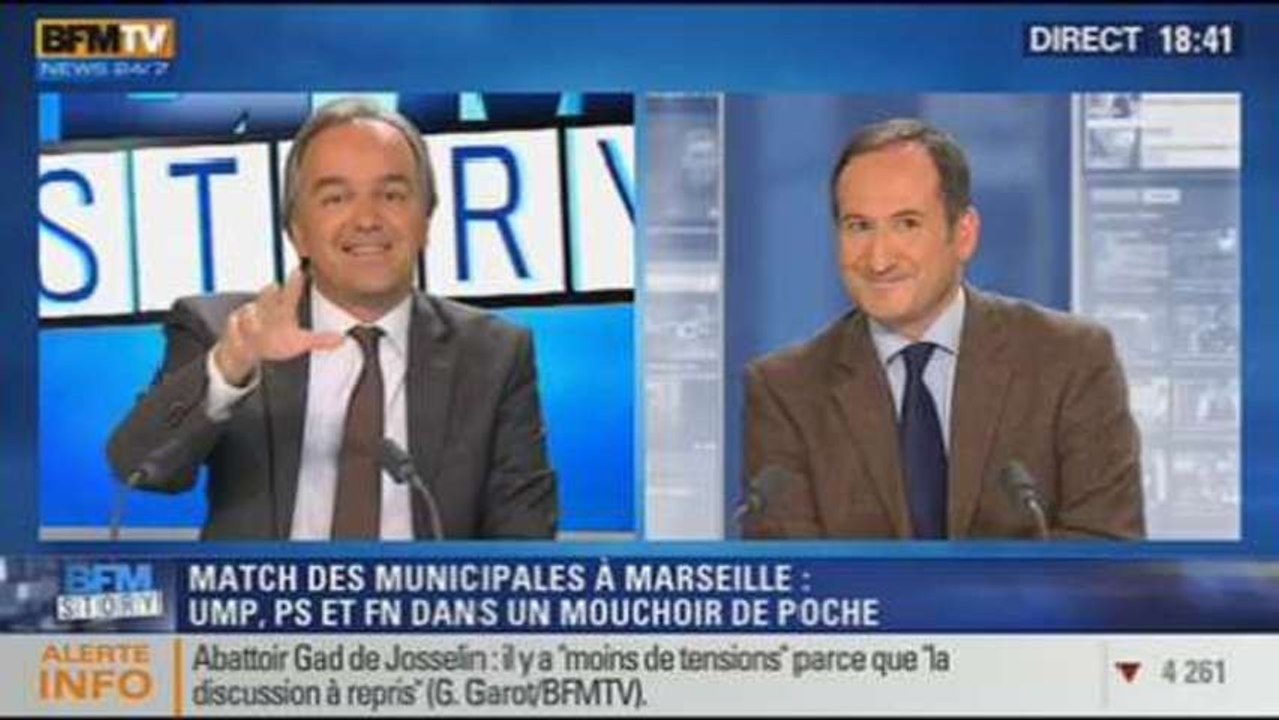 BFM Story: le match des municipales à Marseille...
