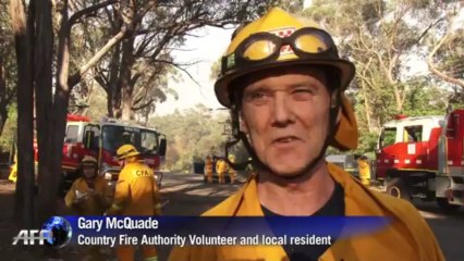 New blazes in Australia but worst fears ease