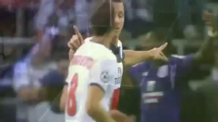 Incroyable but de Zlatan Ibrahimovic face à Anderlecht 3 - 0