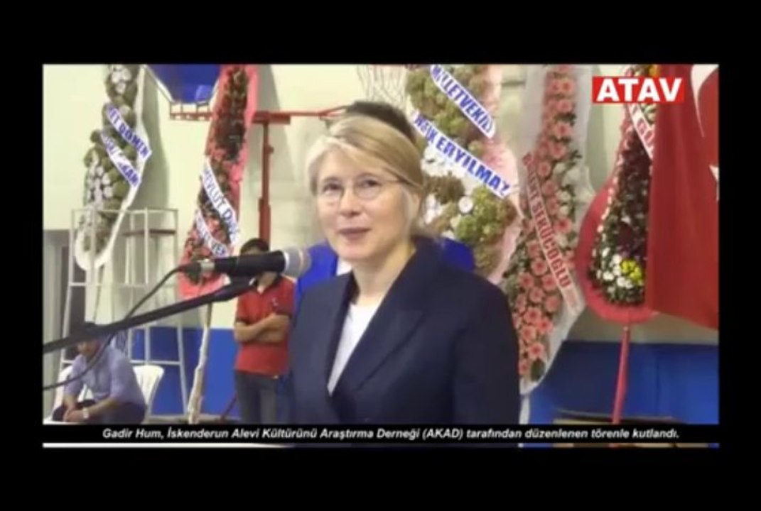 Gadir Hum Bayramı, İskenderun Alevi Kültürünü Araştırma Derneği (AKAD) tarafından düzenlenen törenle kutlandı.