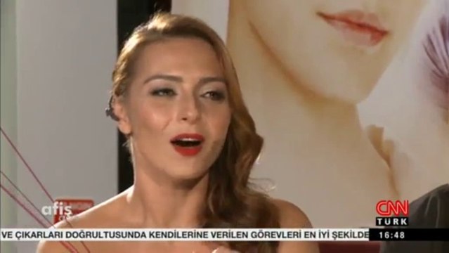 Ayça Bingöl Benim Dünyam Gala CNNTürk Afiş Programı Röportaj