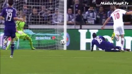 هدف عالمي لإبراهيموفيتش بالكعب ضد أندرلخت - دوري أبطال أوروبا - 23/10/2013