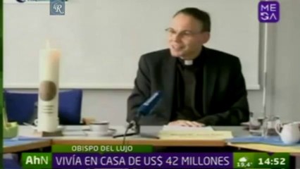 Obispo del lujo suspendido por Papa Francisco