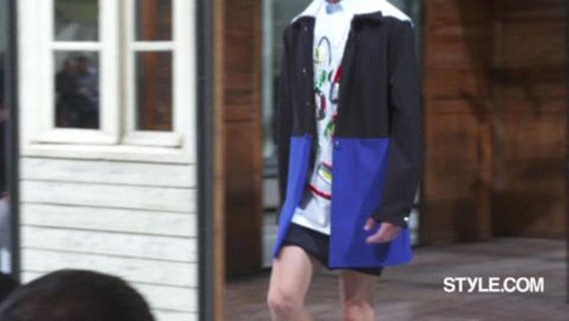 Style.com Fashion Shows - Raf Simons Spring 2014 Menswear