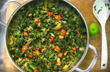 Jamaican Callaloo And Swiss Chard Recipe