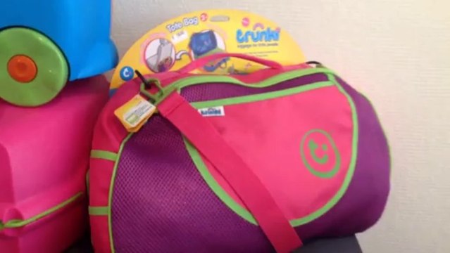 Valise TRUNKI pour bagage enfants en vente chez S'Cale Boutik maroquinerie bagage nice 28 avenue auber Nice face à la gare Thiers