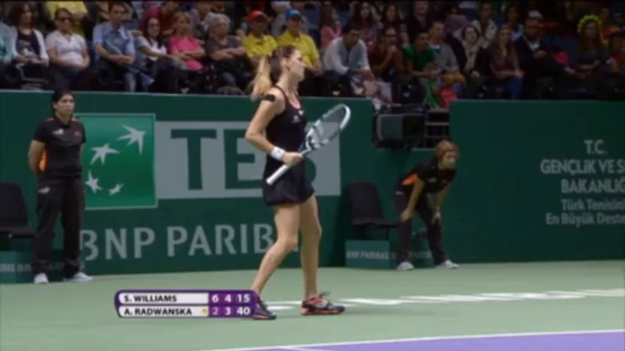 Istanbul: Serena bläst auch Radwanska vom Platz