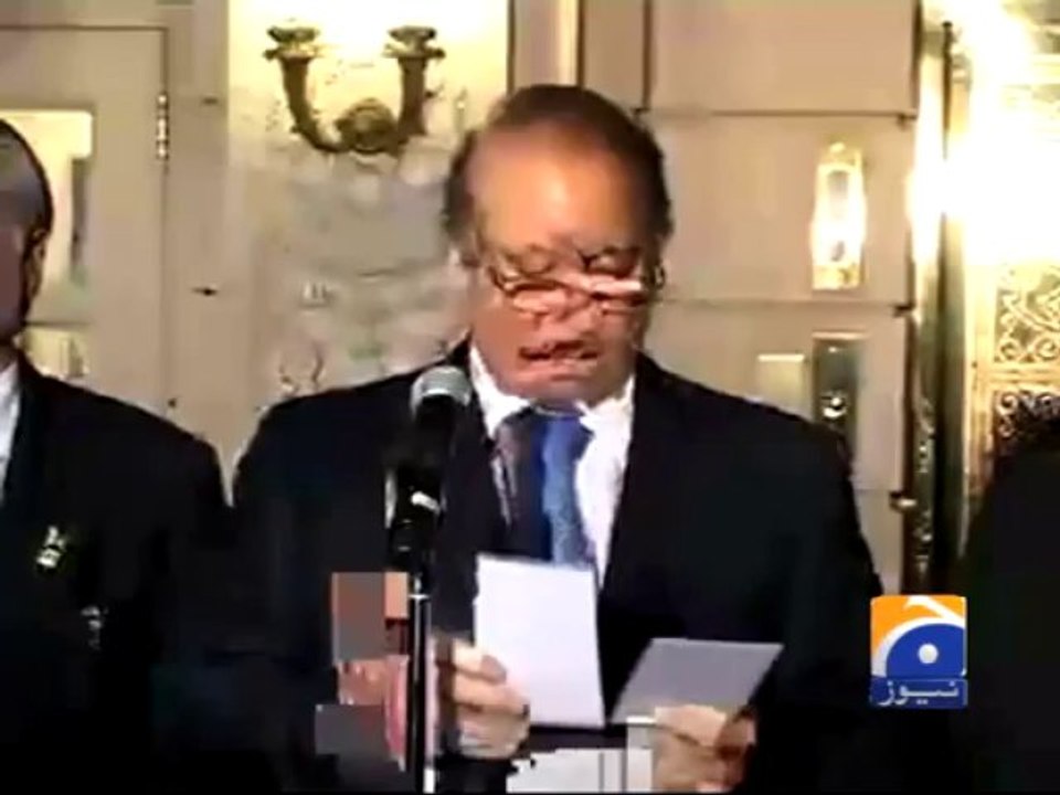 PM Nawaz PC-24 Oct 2013