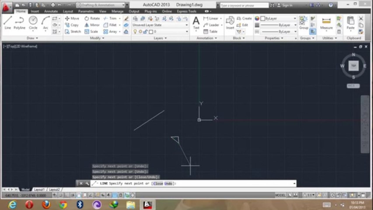 Autocad 2013 tutorial - zoom hindi Urdu (6-_50) By MNRAQ