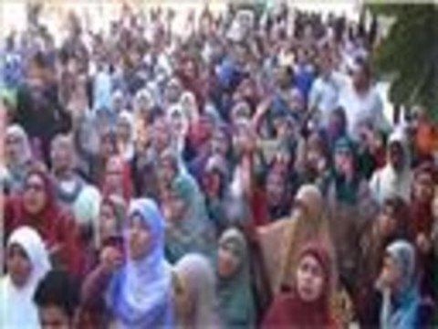 تواصل تظاهرات طلاب الجامعات المصرية
