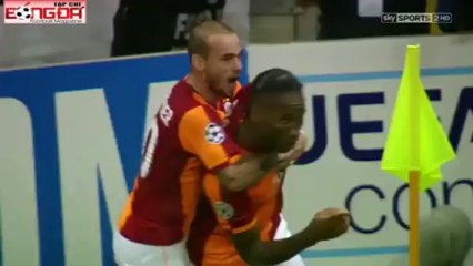 CPL: Galatasaray 3-1 Copenhagen (all goals - highlights - HD)