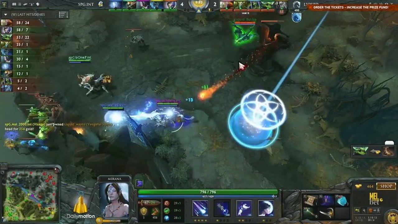 Speed Gaming vs Team Liquid Game 2 DOTA 2 Champions League (TobiWan & Clairvoyance English)