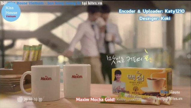 [Kiss House].Vietsub.Song Joong Ki. CF Maxim Mocha Gold 2013 (w. Yoon Sang Hyun)