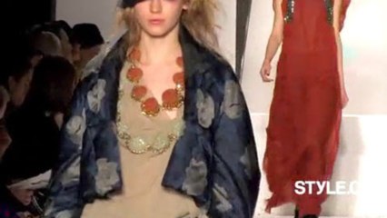 Style.com Fashion Shows - Vera Wang: Fall 2008 Ready-to-Wear