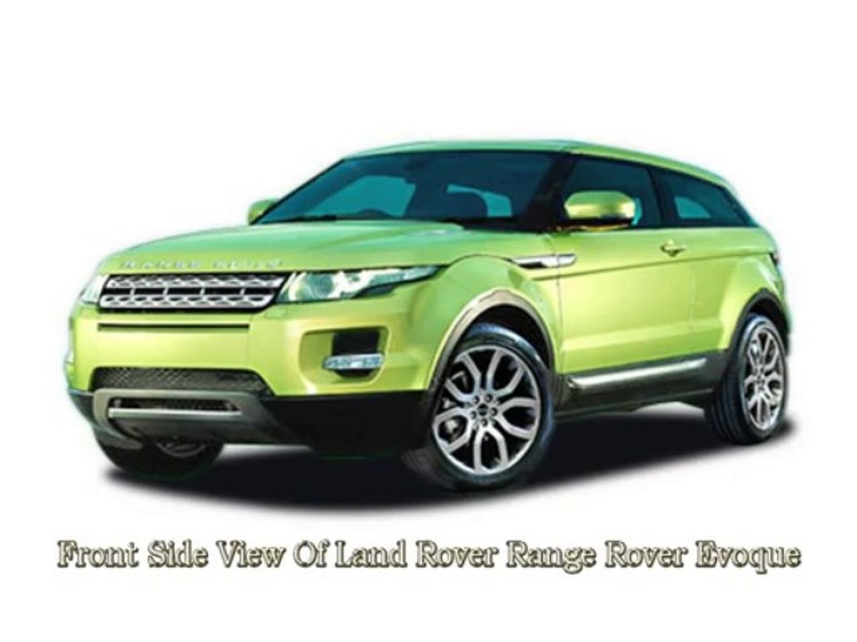 Land Rover Range Rover Evoque video