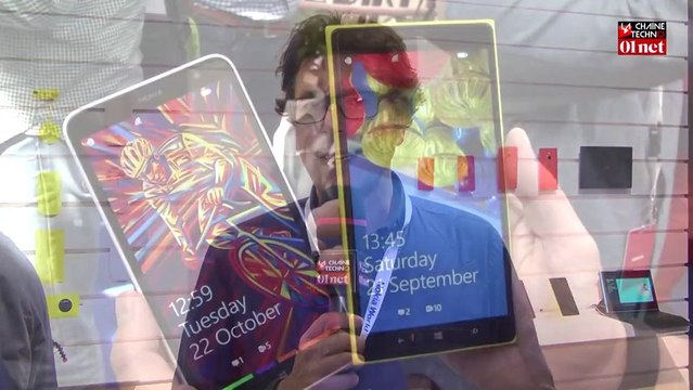 Lancement de la tablette Lumia 2520 et des phablettes Nokia