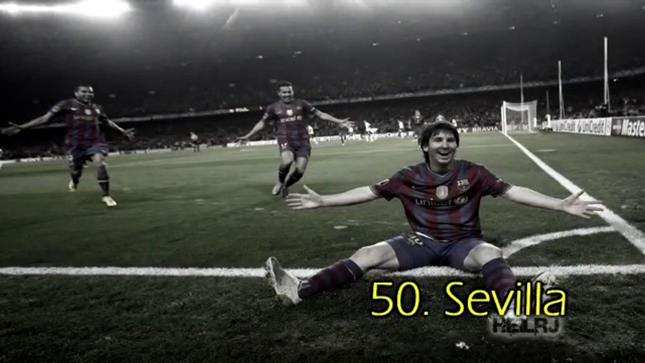 Lionel Messi Top 50 Goals Of All Times - video Dailymotion