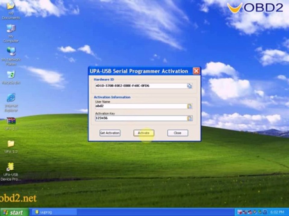 How to setup 1.3.0.14V UPA-USB Device Programmer