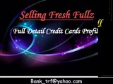 Selling Fresh Fullz Credit Cards with SSN and DOB