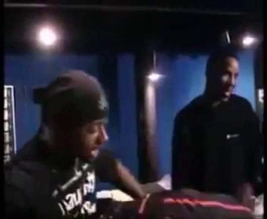 Big Syke - 2Pac, Richie Rich & Warren G -Studio Freestyle