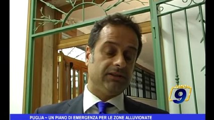 Puglia | Un piano di emergenza per le zone alluvionate