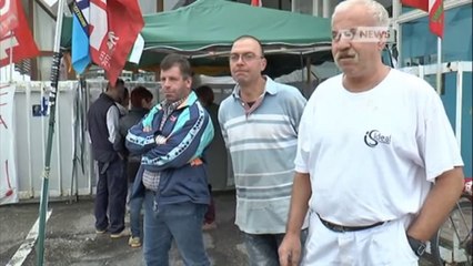 LA DISPERAZIONE DEGLI OPERAI SENZA LAVORO