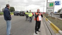 Les VG Goossens bloquent la frontière belge