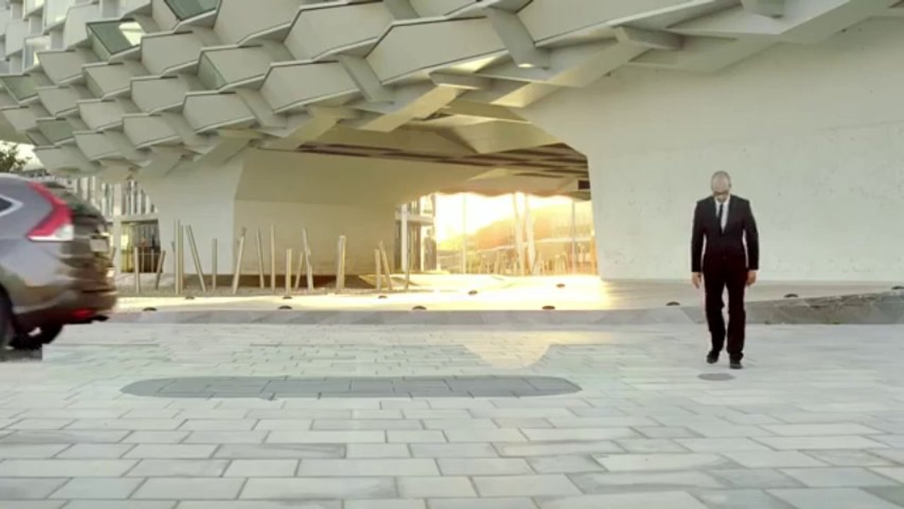 خداع بصري مذهل في إعلان سيارة هوندا